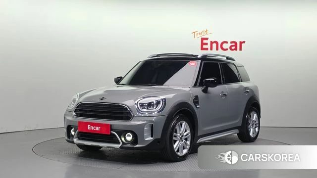 Mini Cooper Countryman 2021 Серебристо-серый из Кореи
