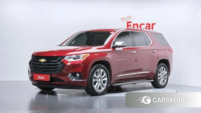 Chevrolet (GM Daewoo) Traverse 2021 Красный из Кореи