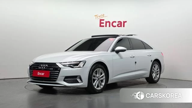 Audi A6 (C8) 2023 Белый из Кореи