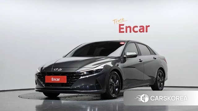 Hyundai Avante (CN7) 2022 Серый из Кореи