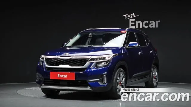 Kia Seltos 2020 Синий из Кореи