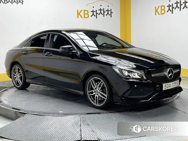 Mercedes-Benz CLA-Class C117 2018 Черный из Кореи