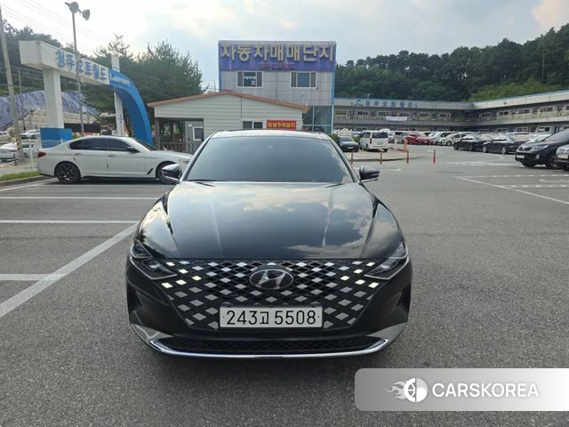 Hyundai The New Grandeur IG Hybrid 2021 Черный из Кореи
