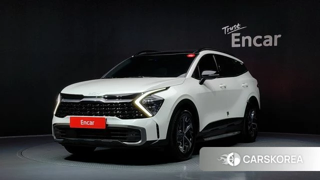 Kia Sportage 5th Generation Hybrid 2022 Белый из Кореи