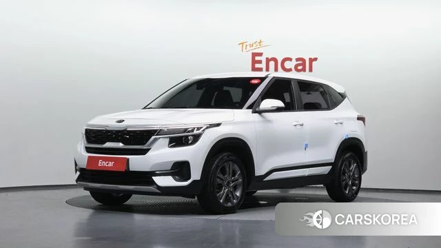 Kia Seltos 2021 Белый из Кореи