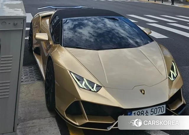 Lamborghini Huracan 2019 Желтый из Кореи