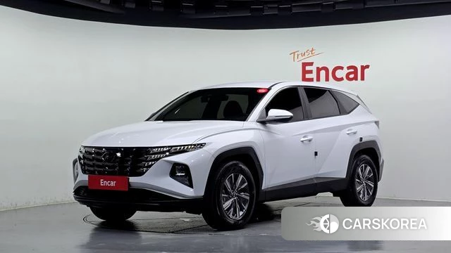 Hyundai Tucson Hybrid (NX4) 2022 Белый из Кореи