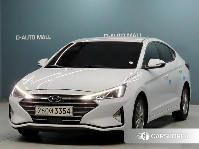 Hyundai The New Avante AD 2019 Белый из Кореи
