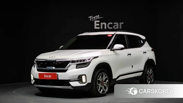 Kia Seltos 2021 Белый из Кореи