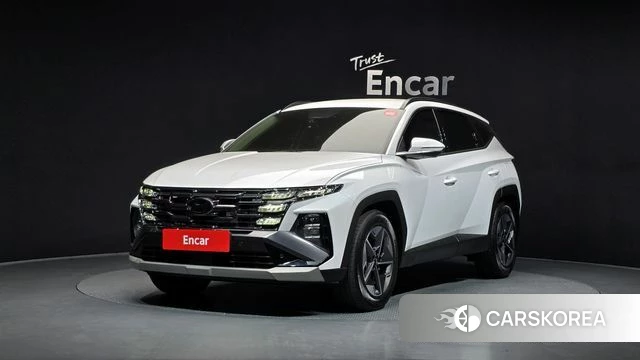 Hyundai The New Tucson Hybrid (NX4) 2024 Белый из Кореи