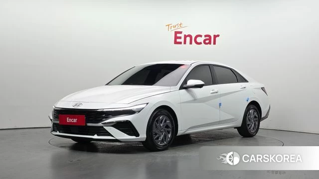 Hyundai The New Avante (CN7) 2023 Белый из Кореи
