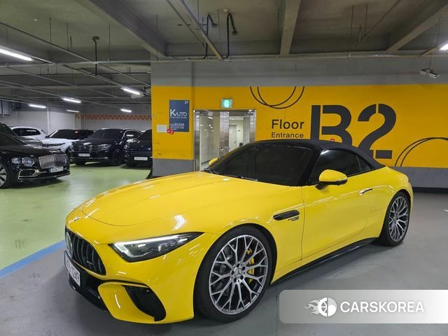 Mercedes-Benz SL-Class R232 2023 Желтый из Кореи