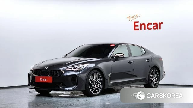 Kia Stinger Meister 2021 Серый из Кореи