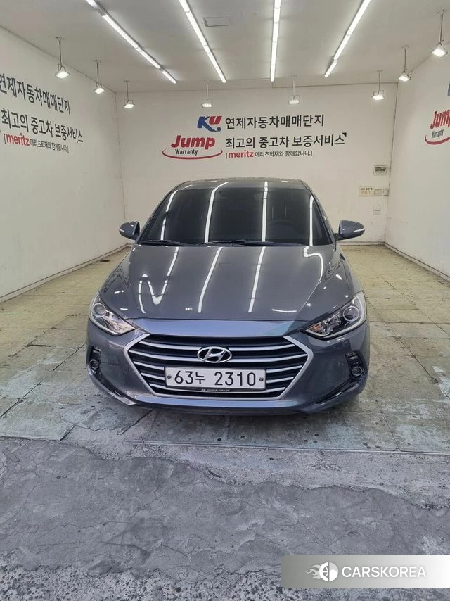 Hyundai Avante AD 2018 Серый из Кореи