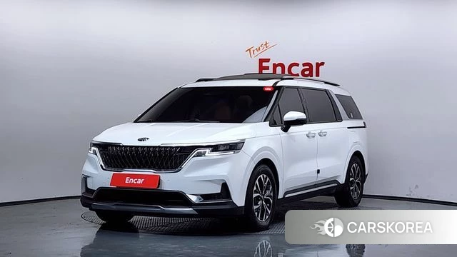 Kia Carnival 4th generation 2020 Белый из Кореи