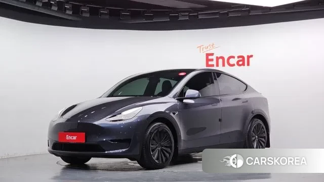 Tesla Model Y 2023 Серый из Кореи