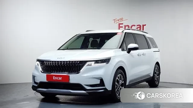 Kia Carnival 4th generation 2023 Белый из Кореи