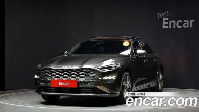 Kia K8 2021 Серый из Кореи