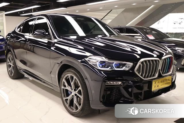 BMW X6 2021 Черный из Китая