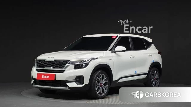 Kia Seltos 2022 Белый из Кореи