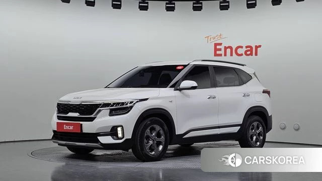 Kia Seltos 2022 Белый из Кореи