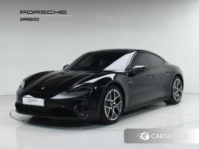 Porsche Taycan 2024 Черный из Кореи