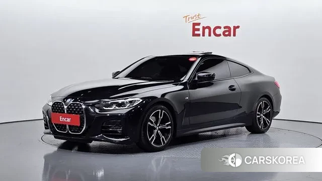 BMW 4 Series (G22) 2021 Черный из Кореи