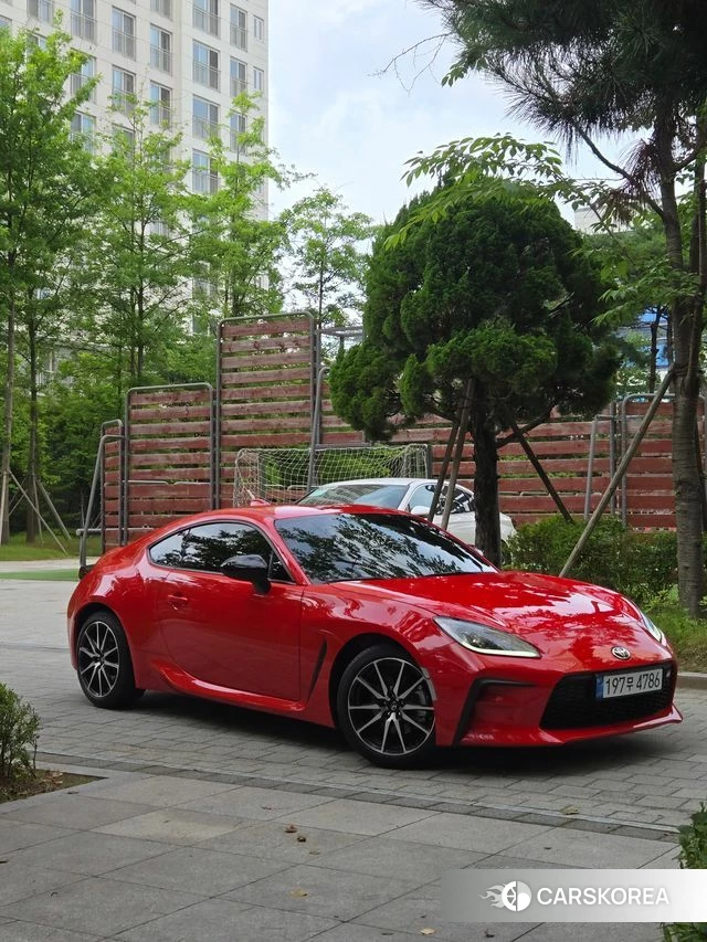 Toyota GR86 2025 Красный из Кореи