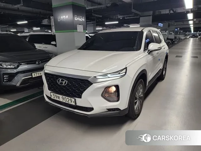 Hyundai Santa Fe TM 2018 Белый из Кореи