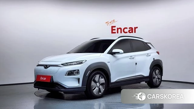 Hyundai Kona Electric 2018 Белый из Кореи