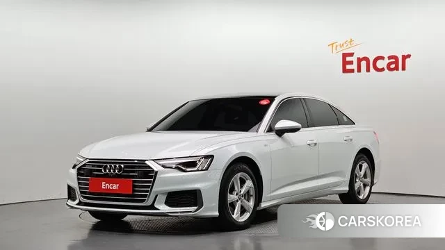 Audi A6 (C8) 2020 Белый из Кореи