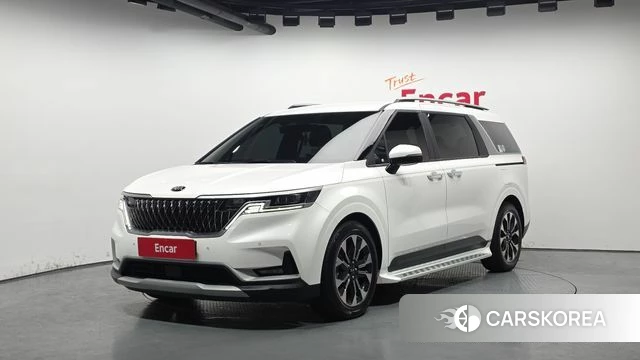Kia Carnival 4th generation 2021 Белый из Кореи