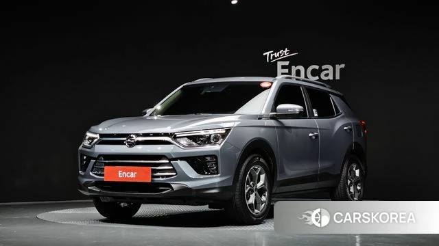 Ssangyong Beautiful Korando 2020 Светло-серебряный цвет из Кореи