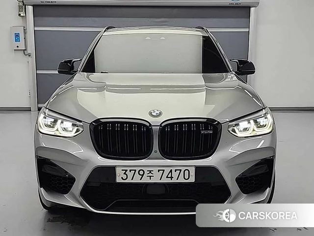 BMW X3M (G01) 2020 Серебристо-серый из Кореи