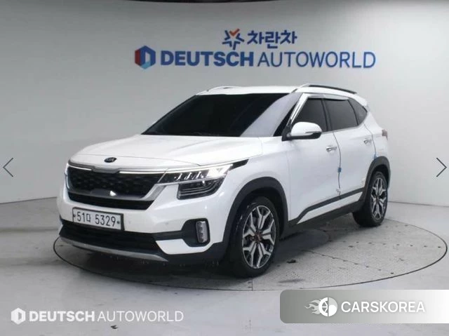 Kia Seltos 2019 Белый из Кореи