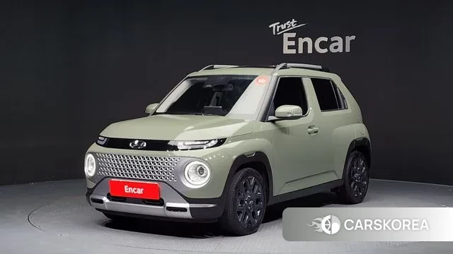 Hyundai Casper 2023 Светло-зеленый из Кореи