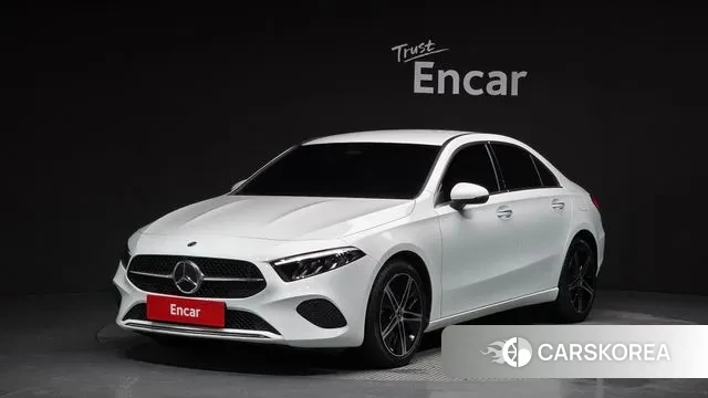 Mercedes-Benz A-Class W177 2024 Белый из Кореи