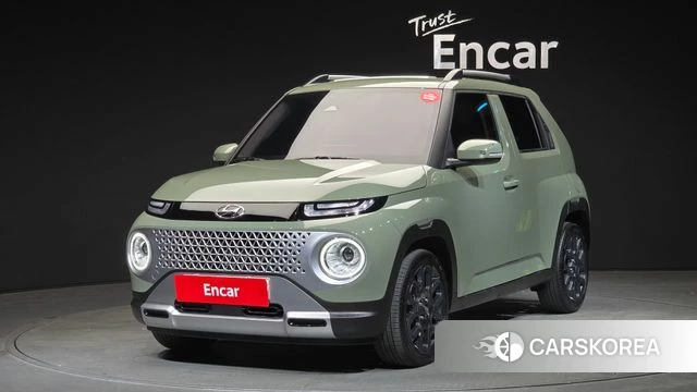 Hyundai Casper 2024 Светло-зеленый из Кореи