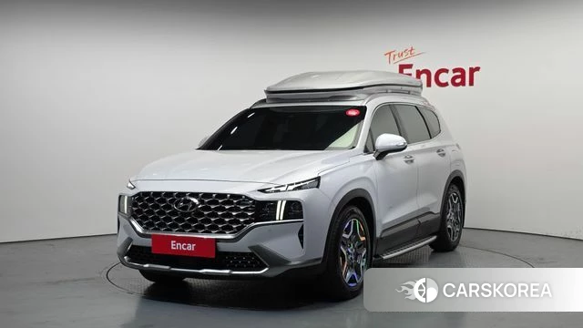 Hyundai The New Santa Fe 2022 Белый из Кореи