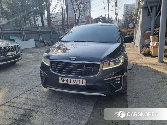 Kia The New Carnival 2019 Черный из Кореи