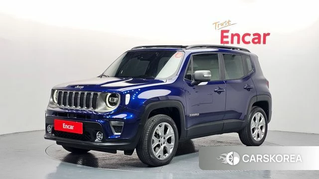 Jeep Renegade 2021 Синий из Кореи