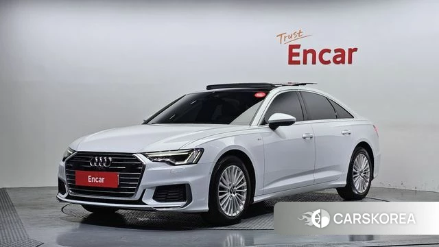 Audi A6 (C8) 2021 Белый из Кореи