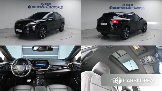 Chevrolet (GM Daewoo) Trax Crossover 2023 Черный из Кореи