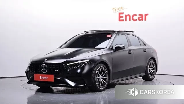 Mercedes-Benz A-Class W177 2024 Черный из Кореи