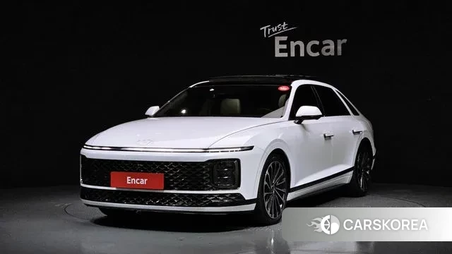 Hyundai Grandeur Hybrid (GN7) 2024 Белый из Кореи