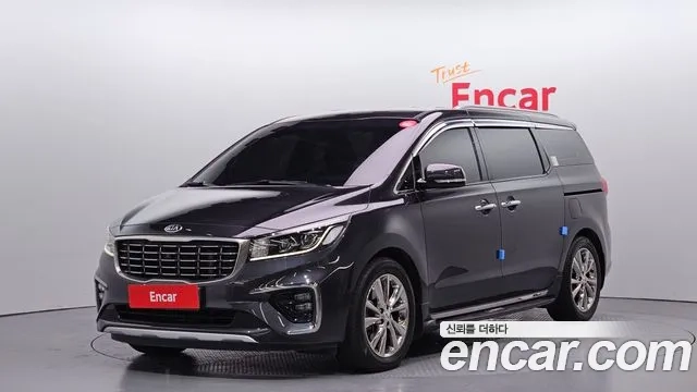 Kia The New Carnival 2020 Черный из Кореи
