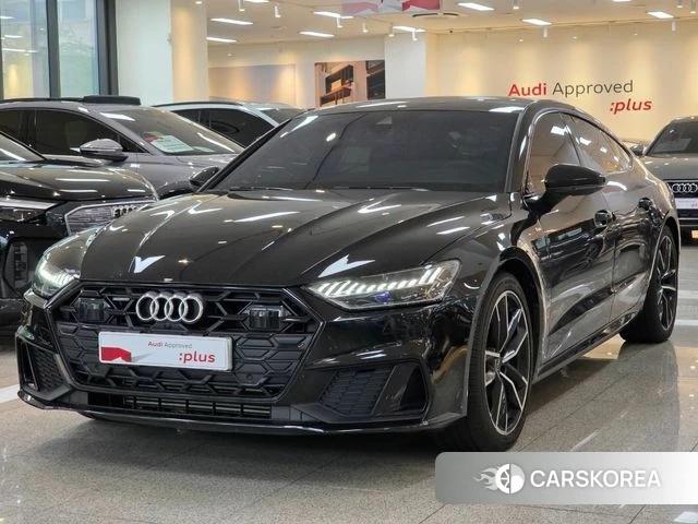 Audi A7 (4K) 2024 Черный из Кореи