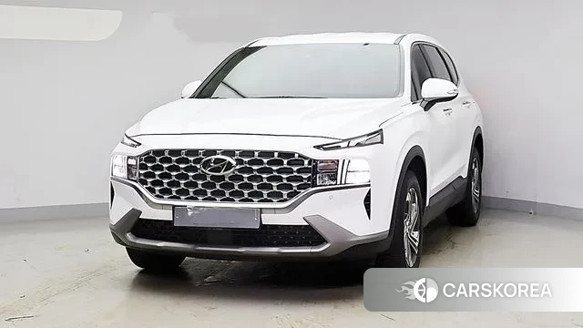 Hyundai The New Santa Fe 2021 Белый из Кореи