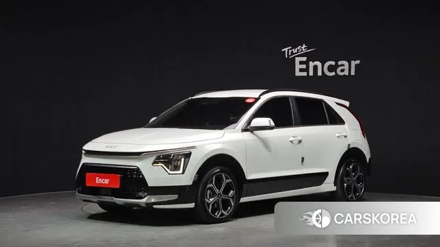 Kia Di Ol Nu Niro 2022 Белый из Кореи