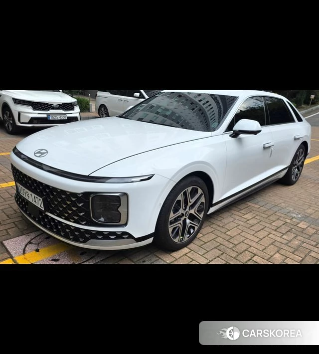 Hyundai Grandeur Hybrid (GN7) 2025 Белый из Кореи